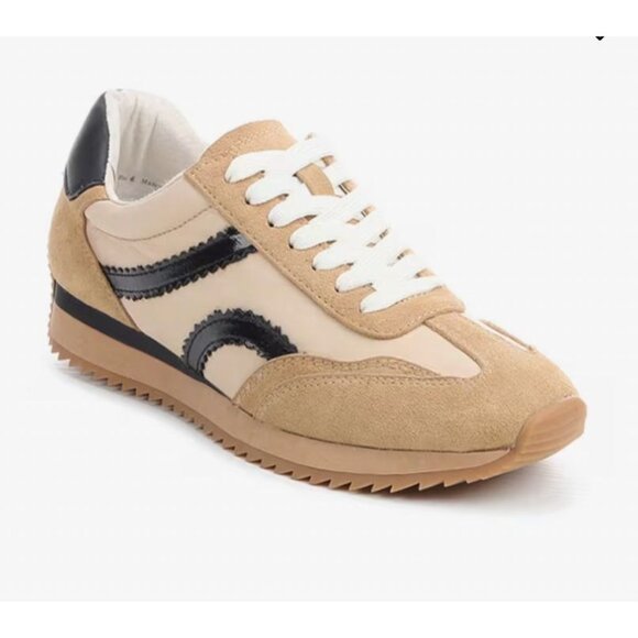 Dolce Vita Shoes - Dolce Vita Casual Eliada Sneaker Tan Black Size Women's 6.5 NEW $159.99 [jb]
